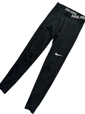 Nike Pro Women’s Black Dri-fit Workout Training Leggings Size XS 889561-010